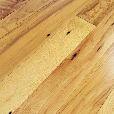 Rustic Tavern Grade - Yellow Birch Flooring as New