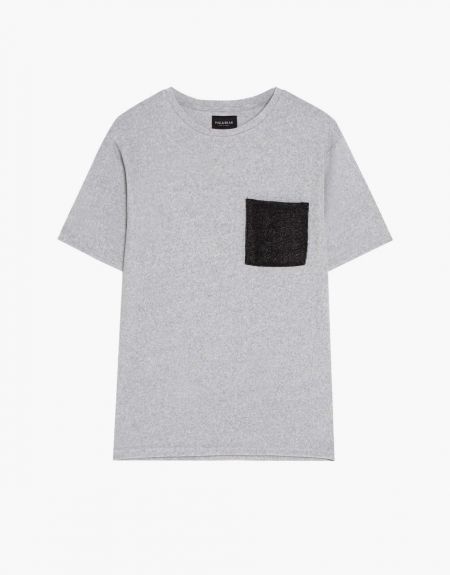 Gray T-shirt for men